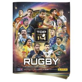 Pack de inicio - PANINI - Rugby Top 14 2024-2025 - Álbum - 2 fundas - 2 gratis
