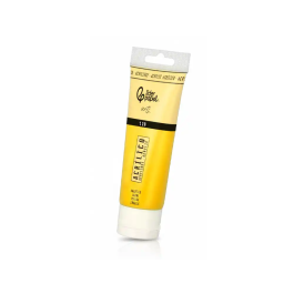 Liderpapel Pintura Acrílica Tubo Plástico 120 ml Amarillo