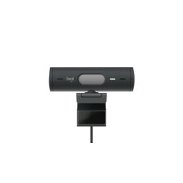 Logitech BRIO 505 Webcam Full HD 1080p 60fps con Autoenfoque y Micrófono Incorporado, Grafito