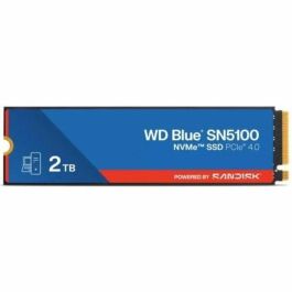WD Blue WDS200T5B0E SSD NVMe M.2 2TB PCIe 4.0 hasta 7100 MB/s lectura / 6700 MB/s escritura