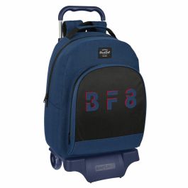 Mochila Escolar con Ruedas BlackFit8 Urban Negro Azul marino (32 x 42 x 15 cm) Precio: 26.49999946. SKU: S4306948
