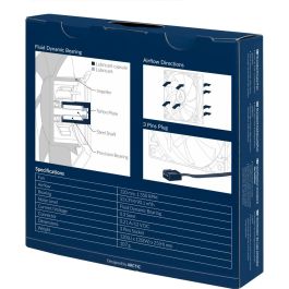ARCTIC F12 Ventilador para Carcasa de Ordenador, 120mm, 1350 RPM, Bajo Ruido (0.3 sonio), Negro