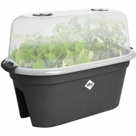 ELHO ELH8711904538057 Balconera Set de Cultivo 55 Living Black L 55 x A 28,5 x A 25 cm - 100% reciclado