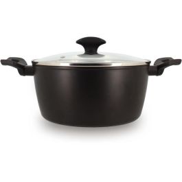 Horno holandés - MENASTYL - 6020647 - Aluminio forjado - 24 cm - Negro - Apto para todo tipo de fuegos, incluida inducción Precio: 39.49999988. SKU: B12GKFQ6P4
