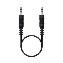 Nanocable 10.24.0101 Cable de Audio Estéreo Jack 3.5 Macho - Jack 3.5 Macho 1.5m Negro Precio: 4.49999968. SKU: S0207512
