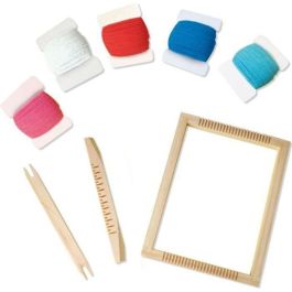 Ses Creative Set de Tejido Creativo con Telar Duradero, Accesorios y 60 Metros de Hilos de Colores para Niños y Niñas +6 Años Precio: 19.49999942. SKU: B1KKRJKPNX