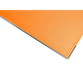 Liderpapel Rado Archivador de Palanca A4 Documenta Forrado PVC Naranja Lomo 75mm