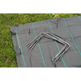 NATURALEZA Conjunto de 10 clips metálicos para fijación al suelo - Ø 4 mm / H 20 x 25 cm Precio: 22.68999986. SKU: S7125753