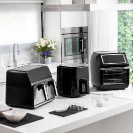 Freidora de Aire con Báscula InnovaGoods Fryinn Balance 5000 Negro 1500 W 5 L Acero Inoxidable Freidora de Aire con Báscula InnovaGoods Fryinn Balance 5000 Negro 1500 W 5 L Acero Inoxidable