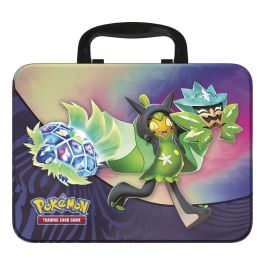 POKEMON JUEGO DE CARTAS Estuche Collector Chest Pokémon Español - 6 Sobres de Refuerzo, 2 Cartas Promo, Mini Carpeta y Pegatinas