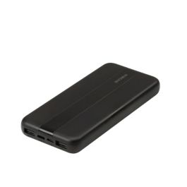 Rivacase VA2041 Powerbank 10000 mAh Negro. Batería Externa Portátil con Salida USB-A, Entrada y Salida USB-C (Bidireccional) 2.1A / 10W.