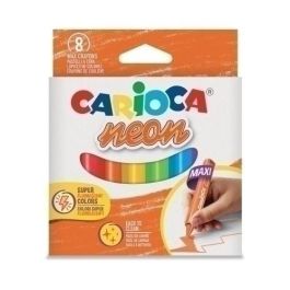 Ceras Carioca Plasticera Jumbo Triangular Neon Blister De 8 Precio: 3.50000002. SKU: B1A8ACZB5E
