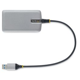 Hub USB Startech 5G4AB-USB-A-HUB Gris