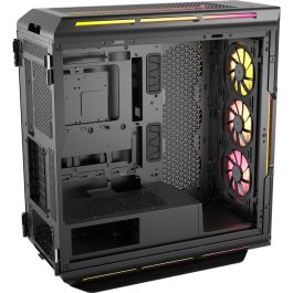 Corsair 5000T LX RGB Caja Media Torre Negro con Ventana Lateral, 3 Ventiladores, CC-9011298-WW