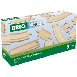BRIO World - 33401 - Caja de debutantes Evolution - 11 rieles - Juguete de madera BRIO World - 33401 - Caja de debutantes Evolution - 11 rieles - Juguete de madera