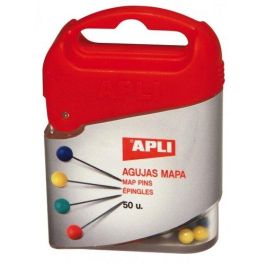 Aguja Señalizadora Mapa Apli 4X20 Mm. Autoservicio Caja De 50 Surtido Precio: 1.49999949. SKU: BIX12348