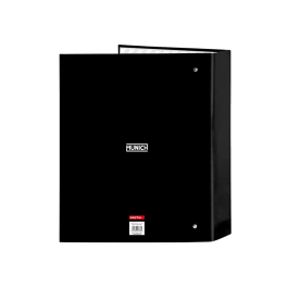 Carpeta de anillas Munich Lagoon Negro A4 27 x 33 x 6 cm