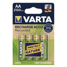 Varta 56816101404 Pilas Recargables Ni/MH HR06 AA 2100mAh Accu Recycled 4Uds, Baja Autodescarga, Lista para Usar Precio: 11.79000042. SKU: S7902225