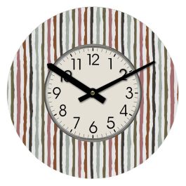 Reloj de Pared Versa Madera 4 x 30 x 30 cm Reloj de Pared Versa Madera 4 x 30 x 30 cm