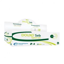 Douxo Seb Spot-On Pipetas X 25 Unidades de 2 mL para Piel Grasa en Perros y Gatos Precio: 83.49999944. SKU: B1JAAXXYSK