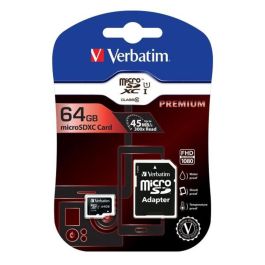 Verbatim Tarjeta de Memoria microSDXC 64GB Clase 10 de Alta Velocidad (10MB/s) para Móviles, Tablets, Cámaras Digitales y GPS Precio: 8.49999953. SKU: S7717370