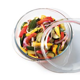 Cacerola Redonda Tapa Boro Ocuisine Vidrio Ô Cuisine 21,5x18x8,5 cm - 1+0,3 L