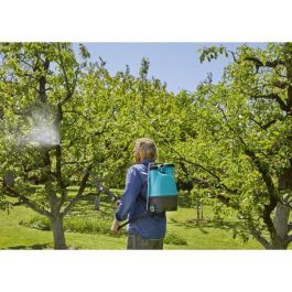 Gardena Pulverizador de Mochila 12L con Lanza Telescópica y Diseño Ambidiestro, Ideal para Recetas Caseras Naturales