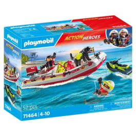 Playmobil Bote Bomberos Con Moto Acuática Action 71464 Precio: 28.69000024. SKU: B1DN8LBF5B
