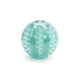 Gloria Pelota Dental TPR para Perros, 5 cm, Material Resistente con Hendiduras para Limpieza Dental y Entrenamiento