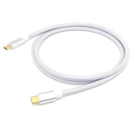 EQUIP Cable USB-C 3.2 Gen 2 a USB-C 1m 100W 4K/60Hz Blanco Precio: 35.50000003. SKU: B1436SVDRV