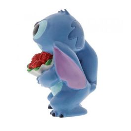 Enesco Figura Disney Lilo & Stitch de Resina de Piedra, 6 cm, Hecho a Mano