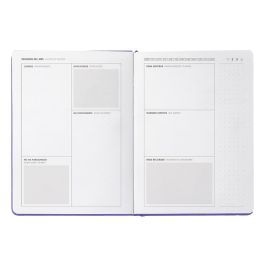 Agenda Escolar Antartik 25-26 Encuadernada Go! Simil Piel Morado Semana Vista A5 Bilingüe Papel Fsc 80 gr Agenda Escolar Antartik 25-26 Encuadernada Go! Simil Piel Morado Semana Vista A5 Bilingüe Papel Fsc 80 gr