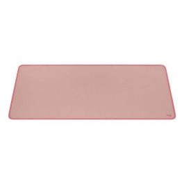 Logitech Alfombrilla de Escritorio Studio Series Antideslizante y Resistente a Derrames, Dark Rose