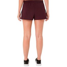 Pantalones Cortos Deportivos para Mujer Asics Core Split Marrón 45 1/3