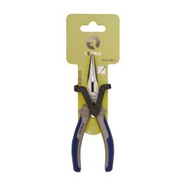 Irimo Alicates de boca semi redonda 161 mm con mango bimaterial, filo templado por inducción y agarre suave