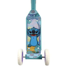 Patinete Stitch Goma Metal Plástico Azul