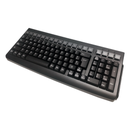 Mustek MKB-800M Teclado Universal Alámbrico USB Español Negro con Interruptor de Membrana y 101 Teclas Precio: 65.88999945. SKU: B18F3DLF99