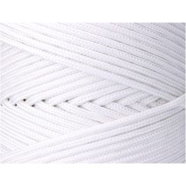 Cordón trenzado polipropileno blanco, calibre 5 mm x 200 m Cordón trenzado polipropileno blanco, calibre 5 mm x 200 m