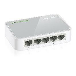TP-Link TL-SF1005D Conmutador de Red Fast Ethernet 10/100 Mbps con 5 Puertos RJ45 Auto MDI/MDIX, Plug & Play, Diseño Compacto para Sobremesa y Pared Precio: 13.50000025. SKU: S0202010