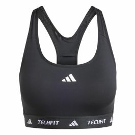Sujetador Deportivo Adidas Techfit Medium Negro XS Precio: 33.4999995. SKU: B14CL3BQZ4