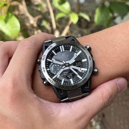 Casio ECB-2000DC-1AEF Reloj de Hombre, 51 mm, Color Negro