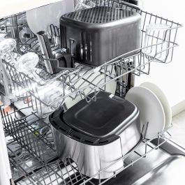 Freidora de Aire InnovaGoods Fryinn Pro 5500 Negro 1700 W 5,5 L Acero Inoxidable Freidora de Aire InnovaGoods Fryinn Pro 5500 Negro 1700 W 5,5 L Acero Inoxidable