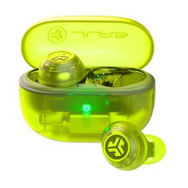 Auriculares Inalámbricos con Estuche de Carga JLab IEUEBGOANCRTRAGRN124 Verde Transparente