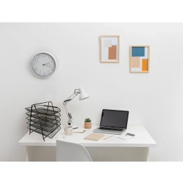 Q-connect Bandeja sobremesa kf18474 metálica rejilla negro 5 bandejas movibles 350x275x375 mm