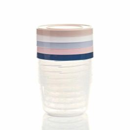 Thermobaby Set Completo de Alimentación Infantil: Elevador de Silla, Cajas de Conservación, Platos Microondas y Babero Semirrígido