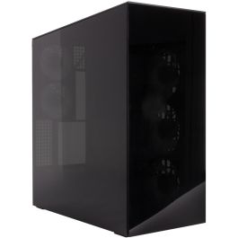 ARCTIC Xtender black window w/o GPU vertical mount, Caja PC Midi Tower, Negra, Compatible con EATX