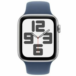 Apple Watch SE 3rd V2/ GPS/ 44mm/ Caja de Aluminio/ Correa Deportiva Azul Denim M/L