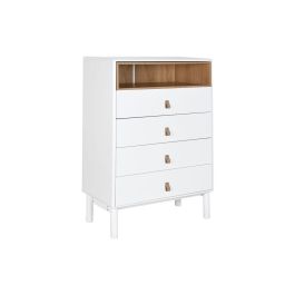 Cajonera Home ESPRIT Blanco Natural Polipropileno Madera MDF 80 x 40 x 117 cm Precio: 400.79000005. SKU: B1GXNKB8BC