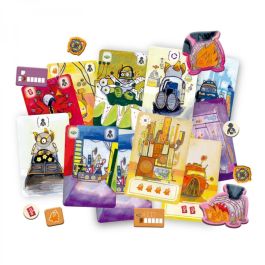 Devir Cyberion Juego de Mesa Cooperativo/Solitario Robots y Factoría 1-2 Jugadores 30 Minutos