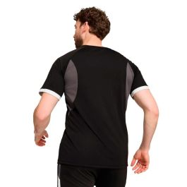 Camiseta de Fútbol de Manga Corta Hombre Puma Individual liga Negro S